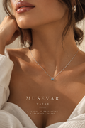 MUSEVAR NAZAR – Türkis Augen-Halskette