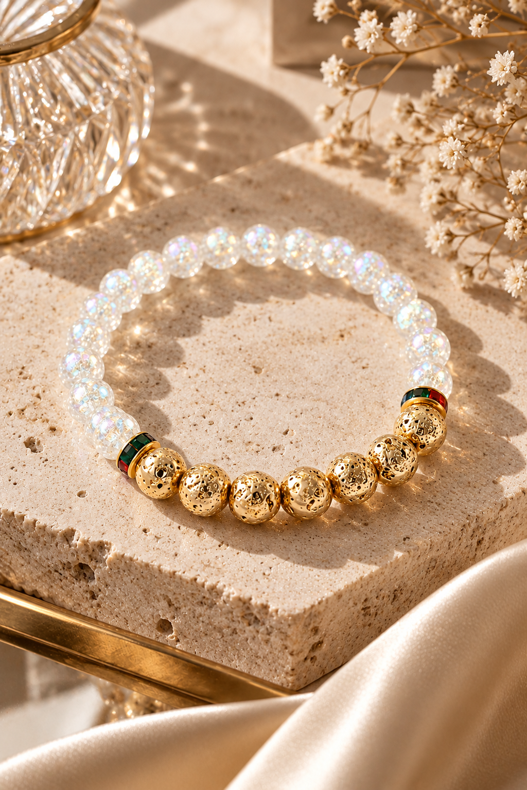 MUSEVAR ZÉLIA – Lava Stone Bracelet